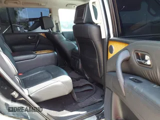 2012 Infiniti QX56 7-passenger with VIN JN8AZ2NFXC9519144, listed as a IAAI auction lot 42061647 with 1 mi miles. Bid and sale history available at carsss.com. Image 8.