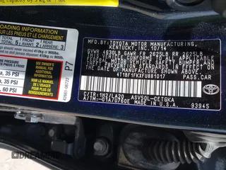 2015 Toyota Camry XLE with VIN 4T1BF1FKXFU881017, listed as a IAAI auction lot 42054825 with 122,232 mi miles and . Bid and sale history available at DreamBid. Image 9.