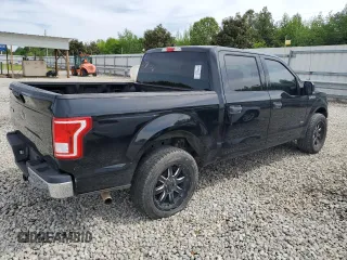 2017 Ford F-150 XL with VIN 1FTEW1CG9HKC84909, listed as a Copart auction lot 53995205 with 209,344 mi miles and Clean Title. Bid and sale history available at carsss.com. Image 3.