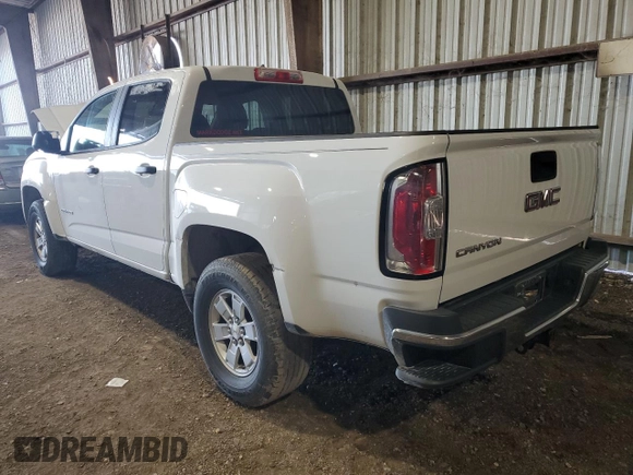 2018 GMC Canyon 2WD with VIN 1GTG5BEAXJ1328616, listed as a Copart auction lot 87008144 with 92,603 mi miles and Salvage Title. Bid and sale history available at carsss.com. Image 2.