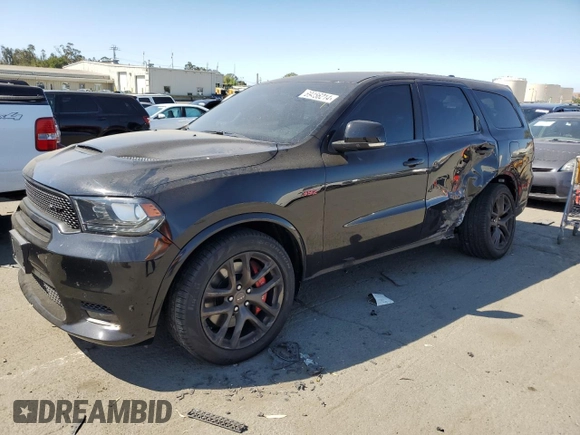 2020 Dodge Durango SRT with VIN 1C4SDJGJ7LC146495, listed as a Copart auction lot 69456214 with 48,425 mi miles and Salvage Title. Bid and sale history available at DreamBid. Image 1.