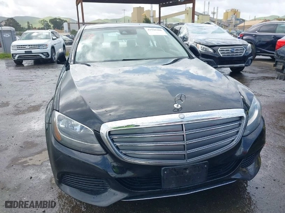 2016 Mercedes-Benz C-Class C 300 Luxury with VIN 55SWF4KB0GU150456, listed as a IAAI auction lot 41920406 with 124,371 mi miles. Bid and sale history available at carsss.com. Image 12.