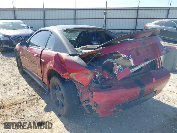 2004 Ford Mustang Standard with VIN 1FAFP40624F172427, listed as a IAAI auction lot 41779318 with 223,930 mi miles. Bid and sale history available at carsss.com. Image 3.