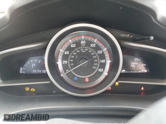2016 Mazda 3 i Sport with VIN JM1BM1U75G1309459, listed as a Copart auction lot 52562795 with 147,418 mi miles and Salvage Title. Bid and sale history available at DreamBid. Image 9.