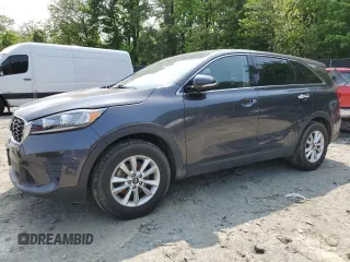 2019 Kia Sorento LX z VIN 5XYPG4A38KG510717, wystawiony jako Copart lot #59377545 z przebiegiem 75 704 mil mil oraz Szkoda całkowita • Salvage title. Historia ofert i sprzedaży dostępna na DreamBid. Obrazek 1.