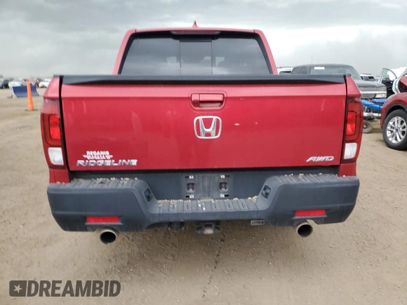 2023 Honda Ridgeline RTL с VIN 5FPYK3F52PB036809, выставлен на аукционе Copart как лот 57237855 с пробегом 40 730 миль миль и Списание • Salvage title. История ставок и продаж доступна на DreamBid. Изображение 6.