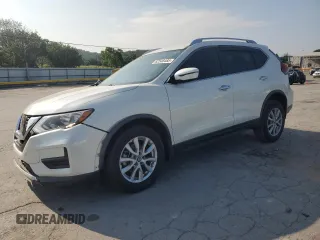 2017 Nissan Rogue SV with VIN KNMAT2MTXHP601009, listed as a Copart auction lot 62548485 with 107,362 mi miles and Salvage title. Bid and sale history available at DreamBid. Image 1.