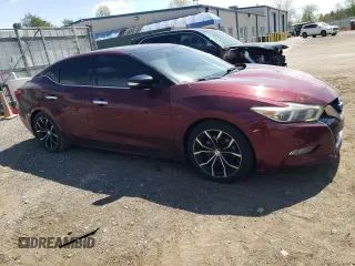 2017 Nissan Maxima SV with VIN 1N4AA6AP1HC456587, listed as a Copart auction lot 53785315 with 193,538 mi miles and Salvage Title. Bid and sale history available at carsss.com. Image 4.