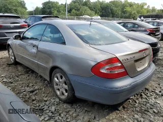 2004 Mercedes-Benz CLK 320 with VIN WDBTJ65J74F111113, listed as a Copart auction lot 67283254 with 107,274 mi miles and Salvage Title. Bid and sale history available at carsss.com. Image 2.
