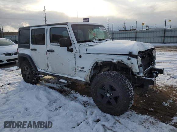 2018 Jeep Wrangler JK Unlimited Sport S with VIN 1C4BJWDG2JL846307, listed as a Copart auction lot 87287374 with 0 mi miles and Salvage Title. Bid and sale history available at carsss.com. Image 4.