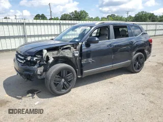 2019 Volkswagen Atlas SEL z VIN 1V2ER2CA2KC598426, wystawiony jako Copart lot #59390685 z przebiegiem 88 172 mil mil oraz Szkoda całkowita • Salvage title. Historia ofert i sprzedaży dostępna na DreamBid. Obrazek 1.