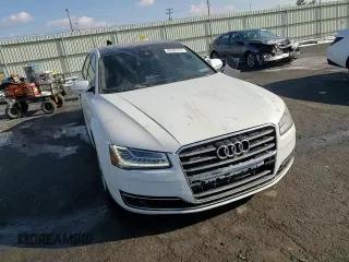 2016 Audi A8 3.0T with VIN WAU34AFD7GN008642, listed as a Copart auction lot 88980125 with 78,861 mi miles and Salvage title. Bid and sale history available at DreamBid. Image 11.