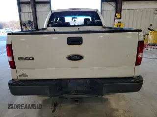 2008 Ford F-150 XLT with VIN 1FTPX12568FC07154, listed as a Copart auction lot 42030185 with 290,918 mi miles and Salvage Title. Bid and sale history available at carsss.com. Image 6.