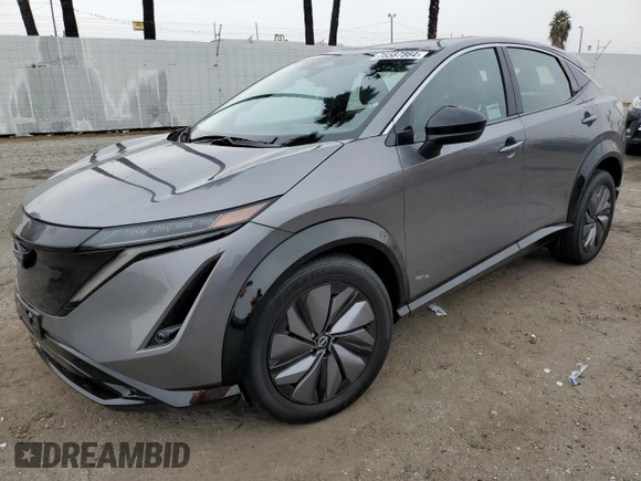 2024 Nissan ARIYA Evolve+ с VIN JN1BF0BA1RM431484, выставлен на аукционе Copart как лот 76587864 с пробегом 559 миль миль и Списание • Salvage title. История ставок и продаж доступна на DreamBid. Изображение 1.