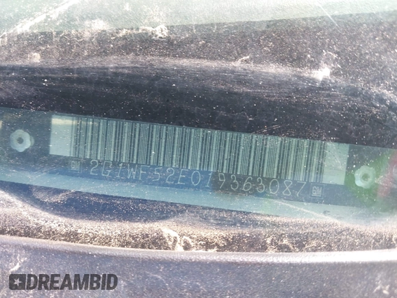 2001 Chevrolet Impala with VIN 2G1WF52E019363087, listed as a IAAI auction lot 41621948 with 128,163 mi miles and . Bid and sale history available at DreamBid. Image 9.