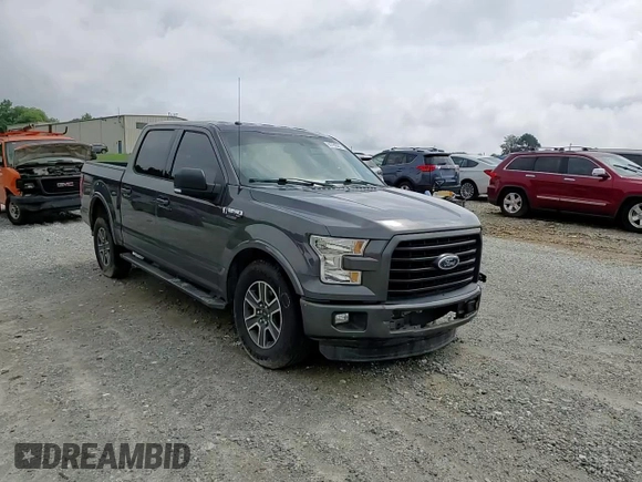 2016 Ford F-150 XL with VIN 1FTEW1CF0GKD26664, listed as a Copart auction lot 60798385 with 117,059 mi miles and Salvage title. Bid and sale history available at DreamBid. Image 14.