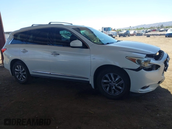 2014 Infiniti QX60 с VIN 5N1AL0MN4EC502836, выставлен на аукционе IAAI как лот 42164876 с пробегом 117 886 миль миль и . История ставок и продаж доступна на DreamBid. Изображение 1.