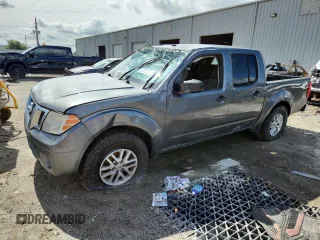 2018 Nissan Frontier SV with VIN 1N6AD0ER6JN744221, listed as a Copart auction lot 62252395 with 87,383 mi miles and Salvage title. Bid and sale history available at DreamBid. Image 1.