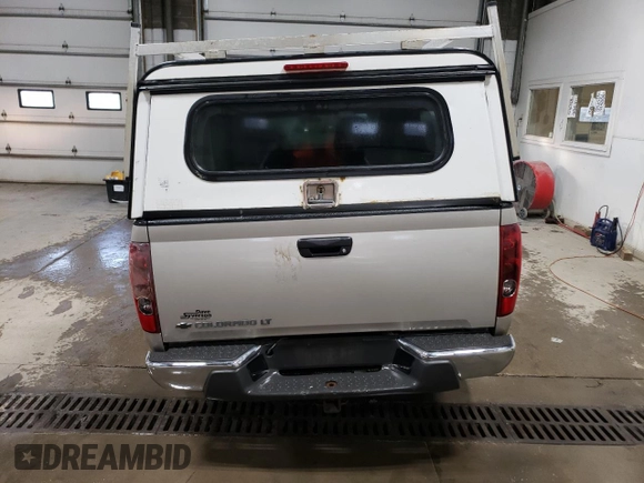 2007 Chevrolet Colorado LT w/1LT with VIN 1GCDT19E678111368, listed as a Copart auction lot 77802234 with 112,384 mi miles and Salvage Title. Bid and sale history available at carsss.com. Image 6.