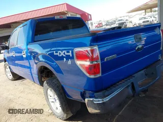 2010 Ford F-150 XL with VIN 1FTFW1EV3AKE77014, listed as a IAAI auction lot 41751214 with 257,170 mi miles. Bid and sale history available at carsss.com. Image 3.