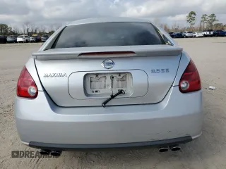 2007 Nissan Maxima 3.5 SL with VIN 1N4BA41EX7C842589, listed as a Copart auction lot 43861875 with 0 mi miles and Salvage Title. Bid and sale history available at carsss.com. Image 6.