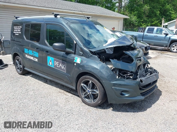 2018 Ford Transit Connect XLT z VIN NM0GE9F71J1379558, wystawiony jako IAAI lot #42276643 z przebiegiem 25 870 mil mil oraz . Historia ofert i sprzedaży dostępna na DreamBid. Obrazek 1.