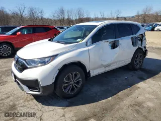 2021 Honda CR-V EX with VIN 5J6RW1H52MA000930, listed as a Copart auction lot 51062545 with 10,903 mi miles and Salvage Title. Bid and sale history available at carsss.com. Image 1.
