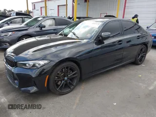 2023 BMW 3 Series 330i with VIN 3MW69FF00P8D17350, listed as a IAAI auction lot 41447178 with 23,372 mi miles. Bid and sale history available at carsss.com. Image 17.