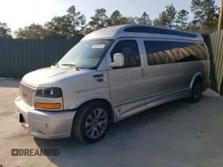 2022 GMC Savana Cargo Van with VIN 1GTW7BF72N1240075, listed as a Copart auction lot 76079194 with 38,922 mi miles and Clean Title. Bid and sale history available at carsss.com. Image 1.