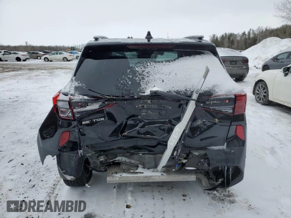 2023 Kia Seltos EX with VIN KNDERCAA0P7447790, listed as a Copart auction lot 44495315 with 22,373 mi miles and Salvage Title. Bid and sale history available at DreamBid. Image 6.