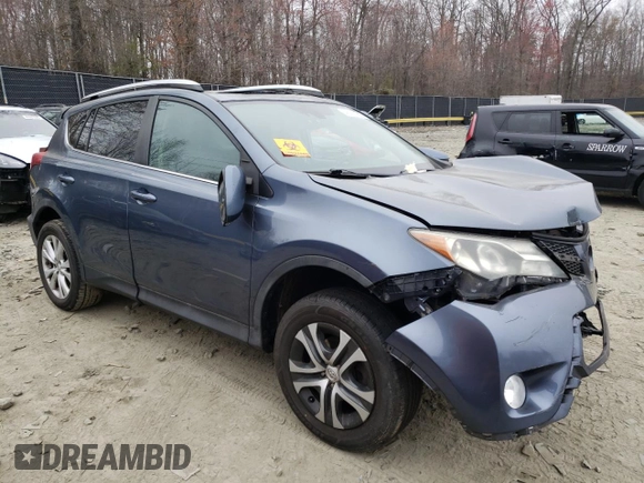 2014 Toyota RAV4 Limited with VIN 2T3DFREV7EW210395, listed as a Copart auction lot 48763165 with 0 mi miles and Salvage Title. Bid and sale history available at carsss.com. Image 4.