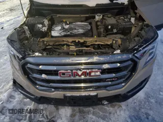 2022 GMC Terrain AT4 with VIN 3GKALYEV1NL309263, listed as a Copart auction lot 46481495 with 36,597 mi miles and Salvage Title. Bid and sale history available at DreamBid. Image 12.