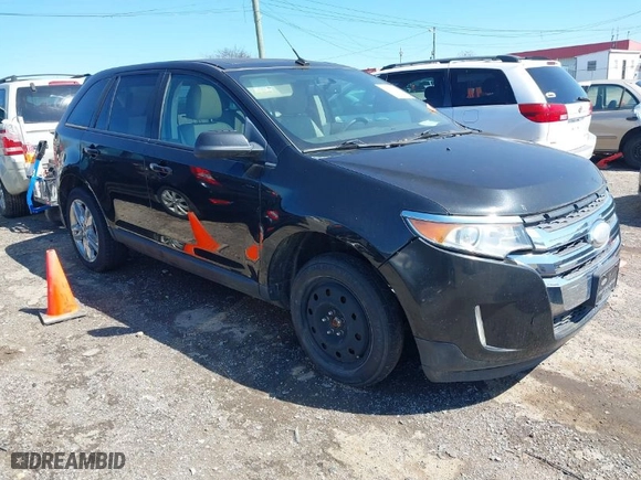 2012 Ford Edge SEL with VIN 2FMDK4JC0CBA66980, listed as a IAAI auction lot 41819750 with 120,975 mi miles. Bid and sale history available at carsss.com. Image 1.