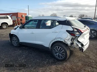 2021 Nissan Kicks SV with VIN 3N1CP5CV3ML537468, listed as a Copart auction lot 42263025 with 44,206 mi miles and Non Repairable. Bid and sale history available at DreamBid. Image 2.