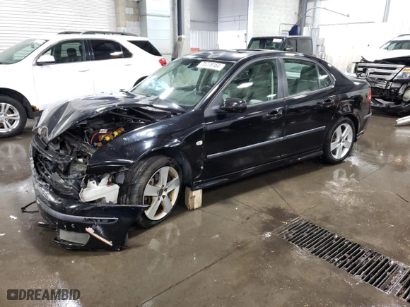 2006 Saab 9-3 Aero with VIN YS3FH46UX61112336, listed as a Copart auction lot 76779164 with 140,404 mi miles and Salvage Title. Bid and sale history available at carsss.com. Image 1.