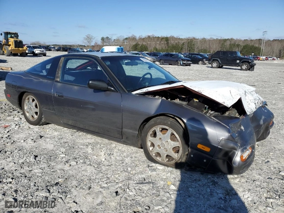 1993 Nissan 240SX SE Ltd Edition with VIN JN1MS36P4PW314410, listed as a Copart auction lot 46978135 with 189289 miles and Salvage Title. Bid and sale history available at carsss.com. Image 4.