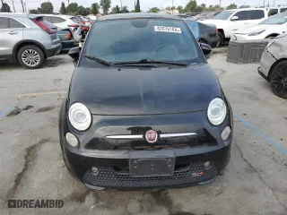2015 FIAT 500e with VIN 3C3CFFGE3FT642311, listed as a Copart auction lot 82676164 with 27,925 mi miles and Clean Title. Bid and sale history available at carsss.com. Image 5.