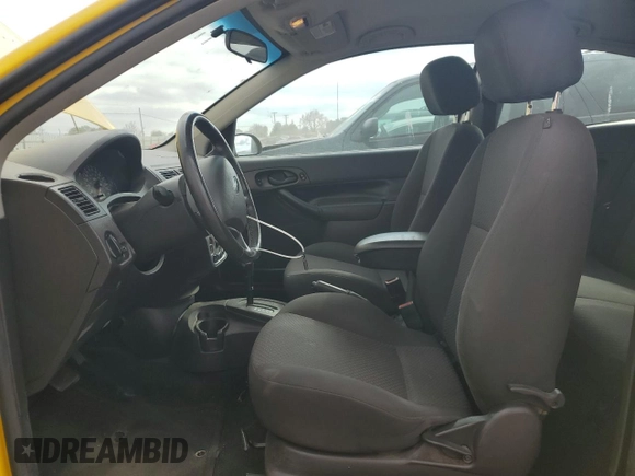 2007 Ford Focus S with VIN 1FAHP31N57W213310, listed as a Copart auction lot 43433425 with 184,433 mi miles and Salvage Title. Bid and sale history available at DreamBid. Image 7.