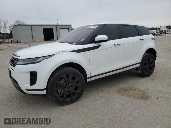 2020 Land Rover Range Rover Evoque SE with VIN SALZP2FXXLH080473, listed as a Copart auction lot 46054325 with 0 mi miles and Salvage Title. Bid and sale history available at carsss.com. Image 1.