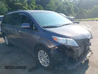 2013 Toyota Sienna XLE AAS with VIN 5TDYK3DC4DS337177, listed as a IAAI auction lot 42675567 with 132,787 mi miles and . Bid and sale history available at DreamBid. Image 1.
