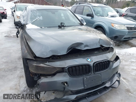 2014 BMW 3 Series 328d xDrive with VIN WBA3D5C55EKX98381, listed as a IAAI auction lot 41590673 with Not Provided miles. Bid and sale history available at carsss.com. Image 6.