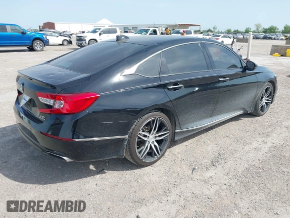2021 Honda Accord Touring z VIN 1HGCV2F91MA005385, wystawiony jako IAAI lot #42004110 z przebiegiem 108 328 mil mil oraz . Historia ofert i sprzedaży dostępna na DreamBid. Obrazek 4.