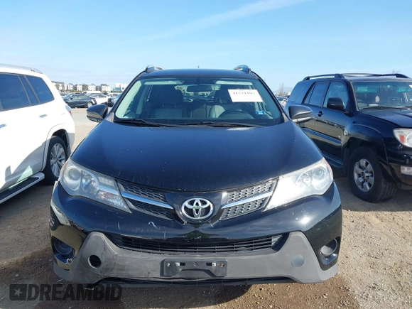 2013 Toyota RAV4 LE with VIN 2T3ZFREV9DW060424, listed as a IAAI auction lot 41721107 with 107,132 mi miles. Bid and sale history available at carsss.com. Image 12.