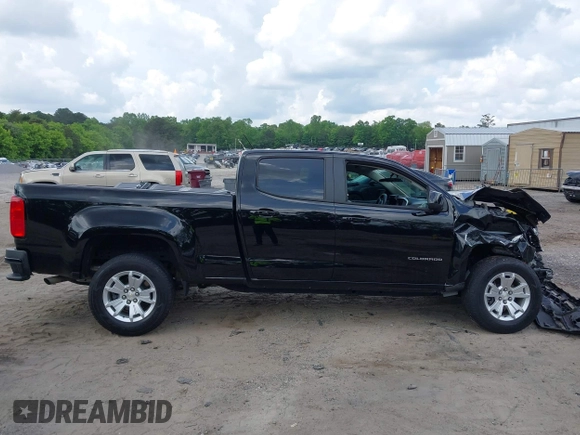 2021 Chevrolet Colorado 2WD LT with VIN 1GCGSCEN5M1181045, listed as a IAAI auction lot 42180151 with 72,715 mi miles and . Bid and sale history available at DreamBid. Image 12.
