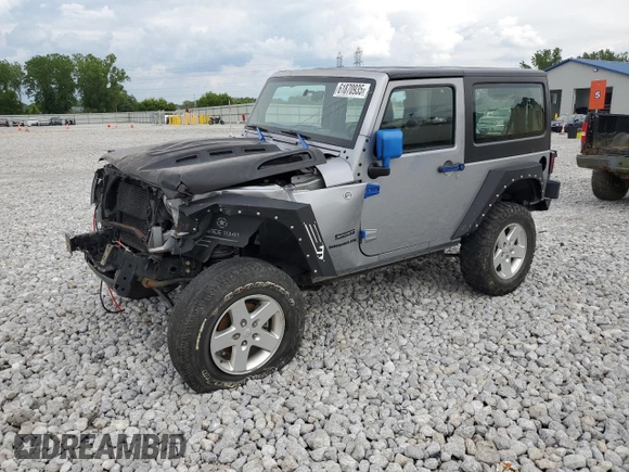 2015 Jeep Wrangler Sport with VIN 1C4AJWAG8FL540932, listed as a Copart auction lot 61870935 with 71,762 mi miles and Salvage title. Bid and sale history available at DreamBid. Image 1.