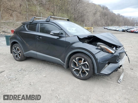 2018 Toyota C-HR XLE with VIN JTNKHMBX5J1006841, listed as a Copart auction lot 53181275 with 118,382 mi miles and Salvage Title. Bid and sale history available at carsss.com. Image 4.