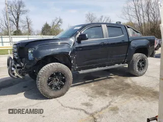 2016 GMC Canyon z VIN 1GTP6CE1XG1291322, wystawiony jako Copart lot #50909715 z przebiegiem 107 046 mil mil oraz Czysty tytuł • Clean title. Historia ofert i sprzedaży dostępna na DreamBid. Obrazek 1.
