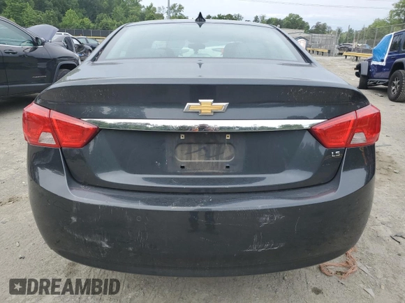 2015 Chevrolet Impala LS с VIN 2G11Z5SL5F9225102, выставлен на аукционе Copart как лот 58519215 с пробегом 135 892 миль миль и Списание • Salvage title. История ставок и продаж доступна на DreamBid. Изображение 6.