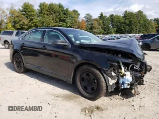 2014 Ford Police Interceptor with VIN 1FAHP2MTXEG124103, listed as a Copart auction lot 72791314 with 136,143 mi miles and Clean title. Bid and sale history available at DreamBid. Image 4.