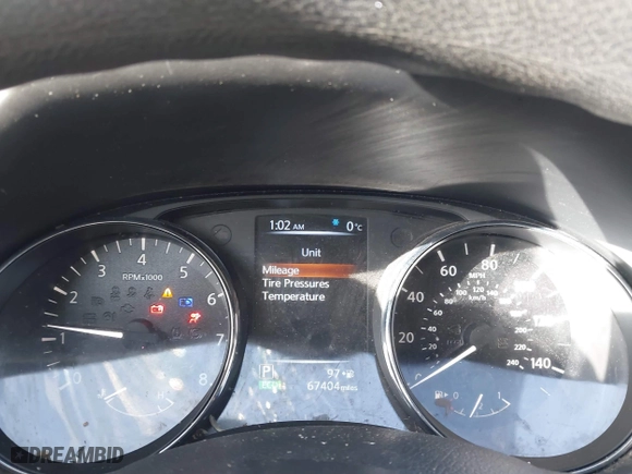 2017 Nissan Rogue S with VIN 5N1AT2MT5HC741147, listed as a IAAI auction lot 41516849 with 67,404 mi miles. Bid and sale history available at carsss.com. Image 7.